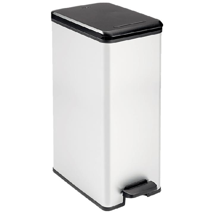 Контейнер для мусора с педалью Curver Slim Bin 40л