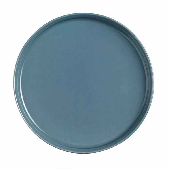 Тарелка закусочная Kutahya U-FORM, цвет серо-голубой