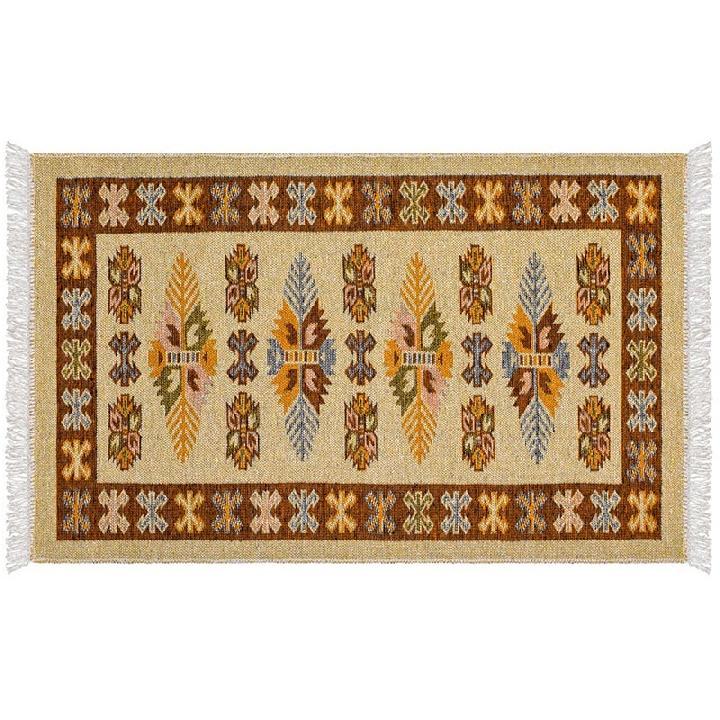 Коврик универсальный Icarpet Etno 100x60см, янтарь
