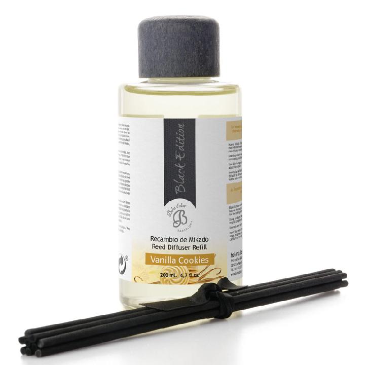 Аромат сменный для диффузора с палочками Boles D’olor Black Edition. Ванильный кекс