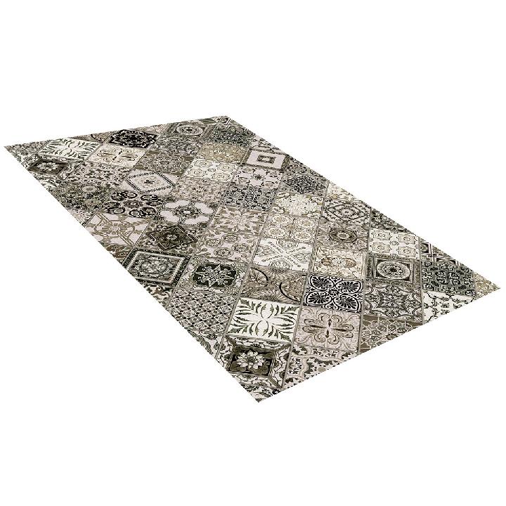 Коврик вырезной Icarpet Print Плитка Тоскана, мокко