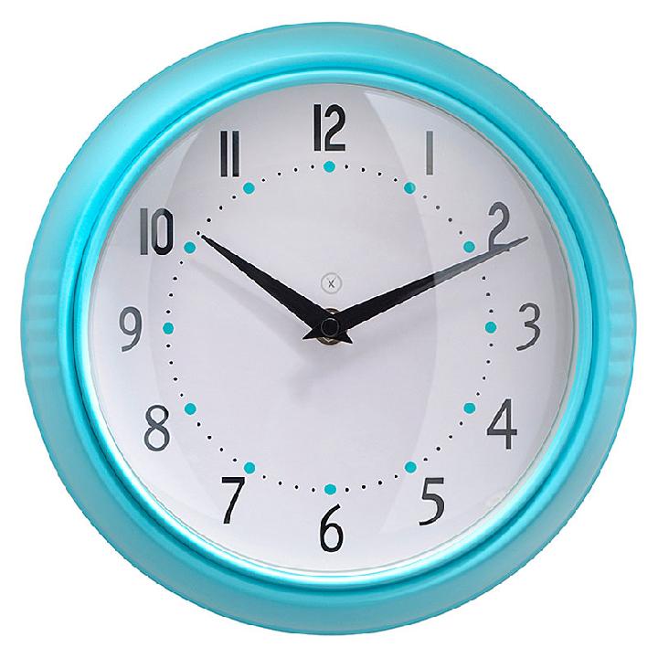 Настенные часы Sompex MILANO, цвет бирюзовый