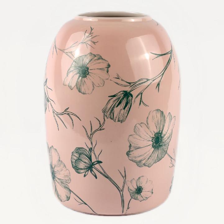 Ваза Покровская Дымов Керамика Космея день 12.00