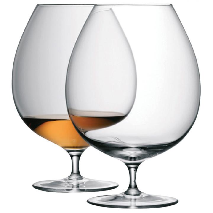 Набор бокалов для бренди LSA International Bar 900мл, 2шт
