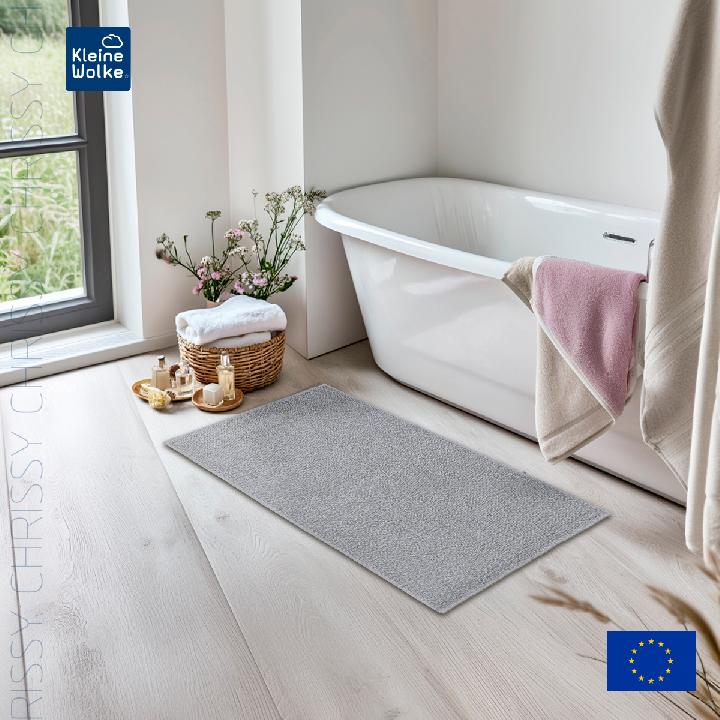 Коврик для ванной комнаты Kleine Wolke Chrissy Silvergrey 60x100см