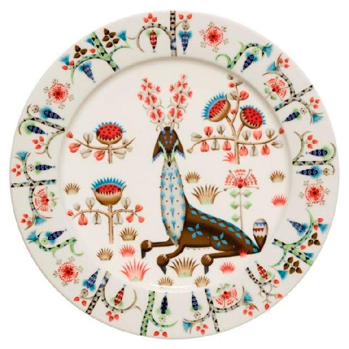 Тарелка обеденная Iittala Siimes 27см, цвет белый